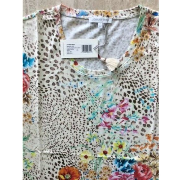 Johny Was Intimates & Sleepwear Johnny Was Wildflower Sleep Wear Night Lounge Lingerie Cap